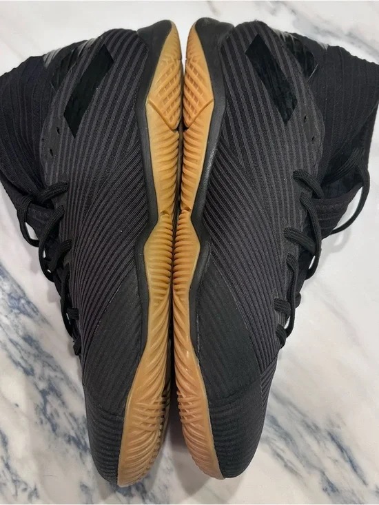 adidas Nemeziz EUC Men’s Size 7.5 Black Indoor Soccer Shoes Ankle Support Agile - Picture 2 of 8